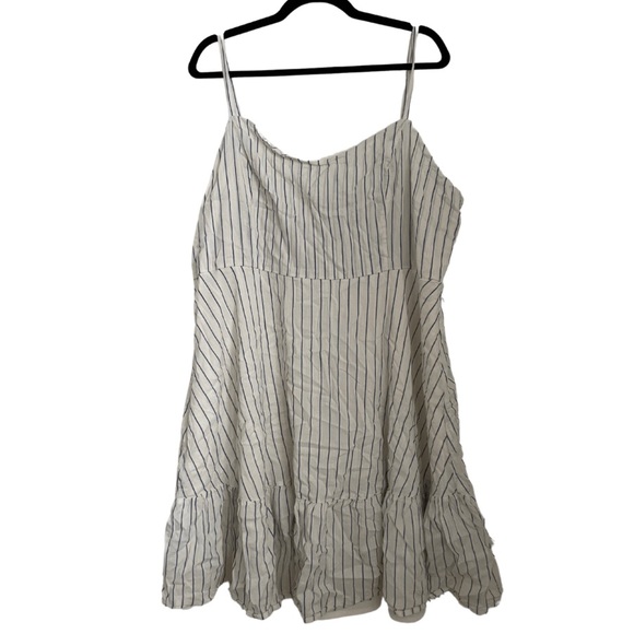 Old Navy XXL lined, striped, fit and flare Sundress - Picture 1 of 7